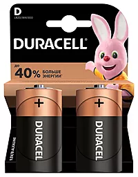 Батарейки Duracell D / LR20 MN1300 2шт - фото Батарейки Duracell D / LR20 MN1300 2шт