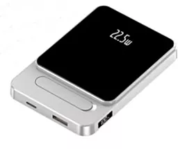 Повербанк Infinity A77 MagSafe 5000 mAh 22.5W Silver