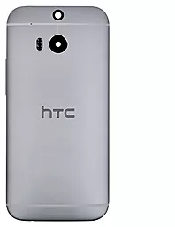 Задня кришка корпусу HTC One M8 зі склом камери Grey