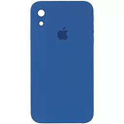 Чохол Silicone Case Full Camera для Apple iPhone XR Navy blue