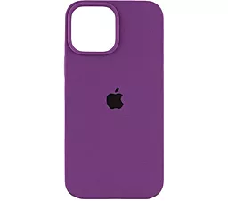 {"ru": "Чехол", "uk": "Чохол"} Silicone Case Full для Apple iPhone 15 Pro Max Purple