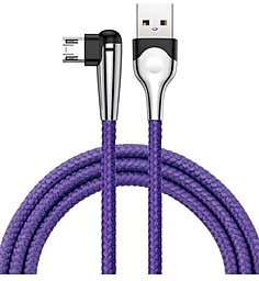 Кабель USB Baseus MVP Mobile Game micro USB Cable Purple (CAMMVP-E03) - миниатюра 3