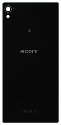 Задняя крышка корпуса Sony Xperia Z4 E6533 со стеклом камеры Black