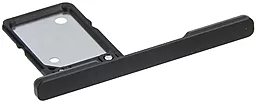 Заглушка роз'єму Сім-карти Sony G3221, G3223 XA1 Ultra Black