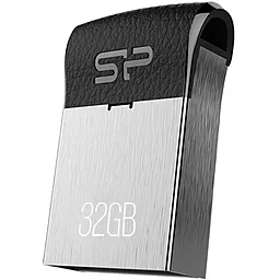 Флешка Silicon Power 32GB Touch T35 USB 2.0 (SP032GBUF2T35V1K) Black - фото Флешка Silicon Power 32GB Touch T35 USB 2.0 (SP032GBUF2T35V1K) Black