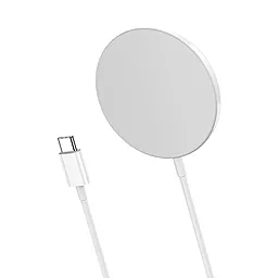 Беспроводное (индукционное) зарядное устройство Hoco CW29 15w wireless charger white
