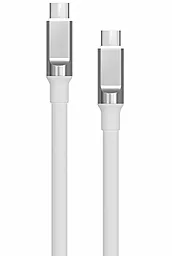 Кабель Walker C915 USB Type-C - Type-C 60w 3a 1м PD cable White - фото Кабель Walker C915 USB Type-C - Type-C 60w 3a 1м PD cable White
