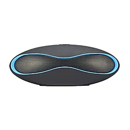 Колонки акустичні U-Bass Mini-X6 Led Blue - фото Колонки акустичні U-Bass Mini-X6 Led Blue
