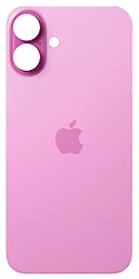 Задняя крышка корпуса Apple iPhone 16 Plus (big hole) Original Pink - фото Задняя крышка корпуса Apple iPhone 16 Plus (big hole) Original Pink