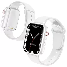 Смарт-часы Kids SM LT38 LBS+IP65 White - фото Смарт-часы Kids SM LT38 LBS+IP65 White