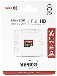 Карта пам'яті Verico microSDHC 8GB Class 10 (1MCOV-MDH883-NN)