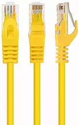 Патч корд Cablexpert RJ-45 1.5м Cat. 6 UTP жовтий (PP6U-1.5M/Y)