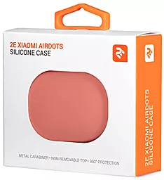Силіконовий чохол 2E для Xiaomi Redmi AirDots Pure Color Silicone Light Pink - мініатюра 3