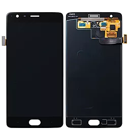 Дисплей OnePlus 3, 3T (A3000, A3003) з тачскріном, оригінал, Black