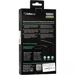 Повербанк Gelius Pro Wireless GP-PBW110 10000 mAh Black - миниатюра 6