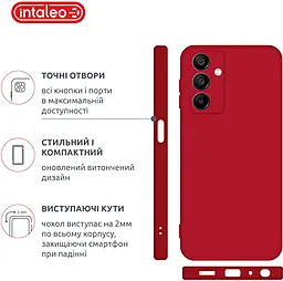 Чехол Intaleo (SoftShell) для Samsung Galaxy A16 Red - миниатюра 3 Чехол Intaleo (SoftShell) для Samsung Galaxy A16 Red - миниатюра 3