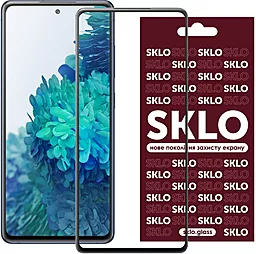 Захисне скло SKLO 3D Full Glue Samsung G780 Galaxy S20 FE Black