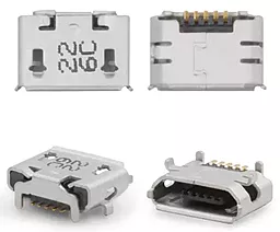 Роз'єм зарядки HTC HD2 T8585 / Wildfire A3333 5 pin, Micro-USB - фото Роз'єм зарядки HTC HD2 T8585 / Wildfire A3333 5 pin, Micro-USB