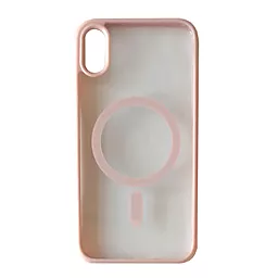 Чехол Epik Clear Color MagSafe Case Box для Apple iPhone XR  Pink