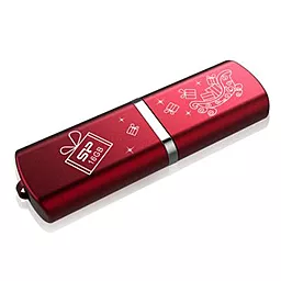 Флешка Silicon Power 16Gb LuxMini 720 winter edition (SP016GBUF2720V1R-LE) Red - фото Флешка Silicon Power 16Gb LuxMini 720 winter edition (SP016GBUF2720V1R-LE) Red