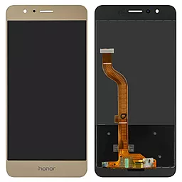 Дисплей Huawei Honor 8 с тачскрином, Gold - фото Дисплей Huawei Honor 8 с тачскрином, Gold