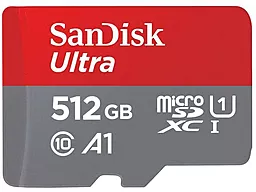 Карта памяти SanDisk Ultra microSDXC UHS-1 512Gb class 10 A1 120Mb/s (SDSQUA4-512G-GN6MN)