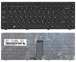 Клавіатура для ноутбуку Lenovo Z470 G470Ah G470GH Z370 Frame чорна