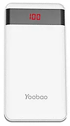 Повербанк Yoobao PL12 Pro 12000 mAh White - фото Повербанк Yoobao PL12 Pro 12000 mAh White