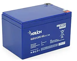 Акумуляторна батарея Merlion GLO 12V 12Ah GEL (GLO12120F2 GEL) - фото Акумуляторна батарея Merlion GLO 12V 12Ah GEL (GLO12120F2 GEL)