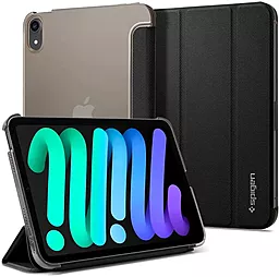 Чехол для планшета Spigen Liquid Air Folio для Apple iPad mini 6 Black (ACS03762) - фото Чехол для планшета Spigen Liquid Air Folio для Apple iPad mini 6 Black (ACS03762)