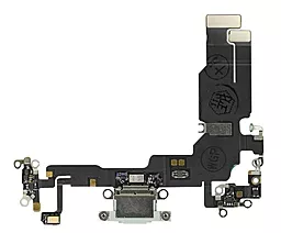Нижний шлейф Apple iPhone 15 c разъемом зарядки, с микрофоном Green - фото Нижний шлейф Apple iPhone 15 c разъемом зарядки, с микрофоном Green