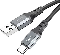 Кабель Hoco X92 USB-A - Type-C 15w 3a 3м cable Black - мініатюра 4 Кабель Hoco X92 USB-A - Type-C 15w 3a 3м cable Black - мініатюра 4