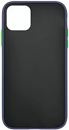 Чехол 1TOUCH Gingle Matte Apple iPhone 11 Pro Max Blue/Green