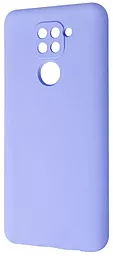 Чохол Wave Full Silicone Cover для Xiaomi Redmi Note 9 Light Purple