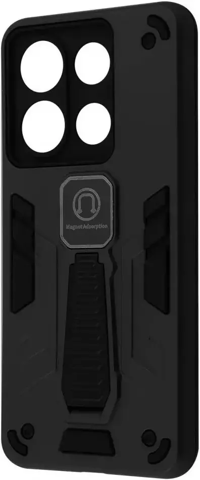 Чехол Armor Magnetic Xiaomi Redmi Note 13 4G Black - фото 1