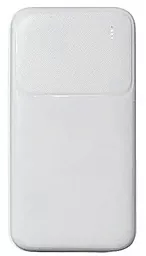 Повербанк FullMoon P-1010 10000 mAh White - фото Повербанк FullMoon P-1010 10000 mAh White
