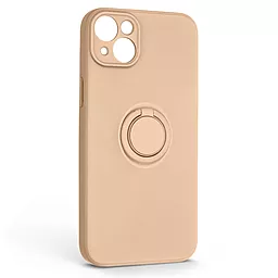 Чохол ArmorStandart Icon Ring для Apple iPhone 14 Plus  Pink Sand (ARM68699)