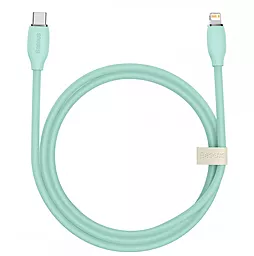 Кабель Baseus Jelly Liquid Silica Gel USB Type-C - Lightning 20w 3a 2м PD сable Green (CAGD020106) - фото Кабель Baseus Jelly Liquid Silica Gel USB Type-C - Lightning 20w 3a 2м PD сable Green (CAGD020106)