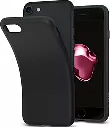 Чехол Spigen Liquid Crystal Apple iPhone 7, iPhone 8 Matte Black (042CS21247)