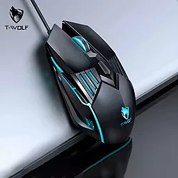 Компьютерная мышка TWolf G560 Black - миниатюра 4 Компьютерная мышка TWolf G560 Black - миниатюра 4