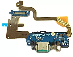 Нижняя плата LG G7 ThinQ G710N / Q9 Q925 версия KR с разъемом зарядки, с микросхемой и микрофоном, Original
