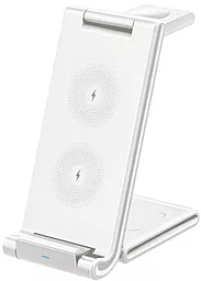 Беспроводная док-станция Walker WH-53 18W 3-in-1 wireless charger white