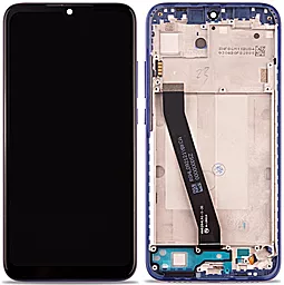 Дисплей Xiaomi Redmi 7 с тачскрином и рамкой, Blue