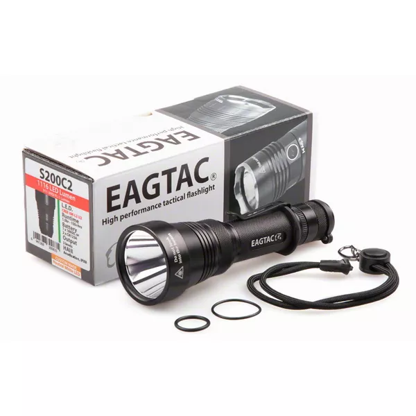 Фонарик аккумуляторный EagleTac S200C2 XP-L V3 (1095 Lm) (1x16340, 1x18350) - фото 4
