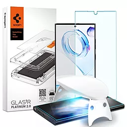 Захисне скло Spigen Platinum 2.0 GLAS.tR для Samsung Galaxy S23 Ultra Clear (AGL05944)
