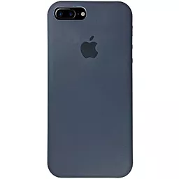 Чехол Silicone Case Full для Apple iPhone 7 Plus, iPhone 8 Plus Dark Grey