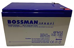Аккумуляторная батарея Bossman Profi 6FM12 12V 12Ah (LA12120)