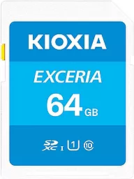 Карта памяти Kioxia Exceria 64GB Class 10 UHS-1 (LNEX1L064GG4)