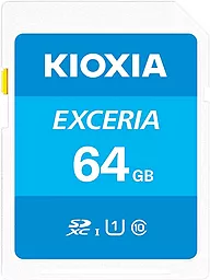 Карта пам'яті Kioxia Exceria 64GB Class 10 UHS-1 (LNEX1L064GG4) - фото Карта пам'яті Kioxia Exceria 64GB Class 10 UHS-1 (LNEX1L064GG4)