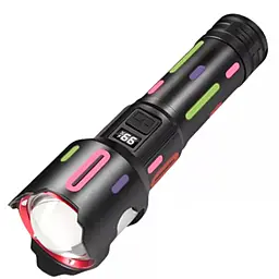 Фонарик аккумуляторный Bailong Police L-2405-TG с функцией powerbank (1x26650) - фото Фонарик аккумуляторный Bailong Police L-2405-TG с функцией powerbank (1x26650)